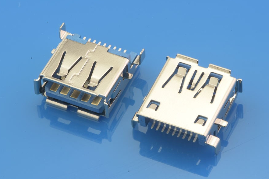 USB 3.0母头 SMT式